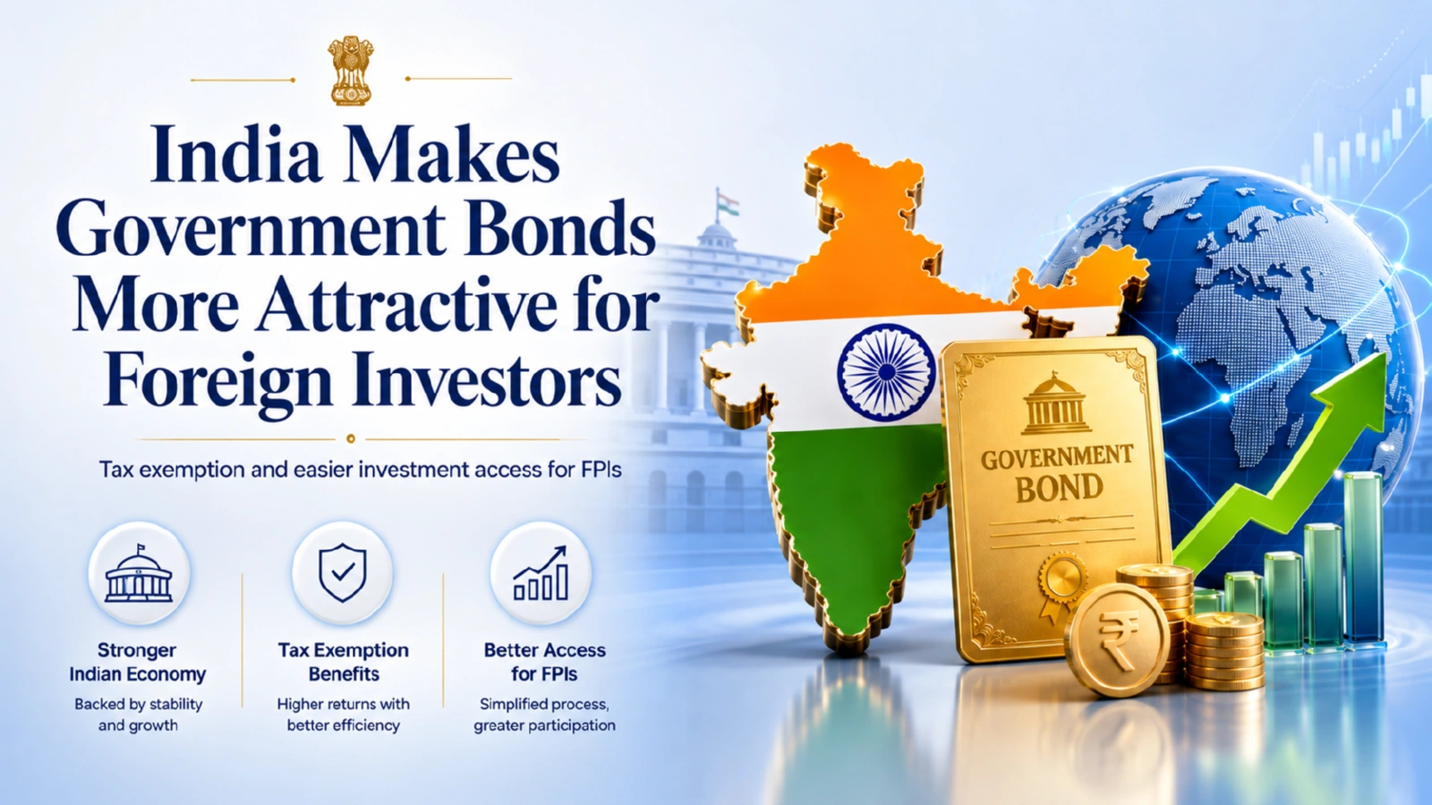 India Makes Government Bonds More Attractive for Foreign Investors