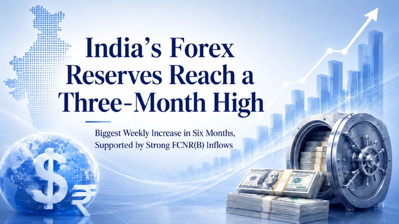 India’s Forex Reserves Reach a Three-Month High