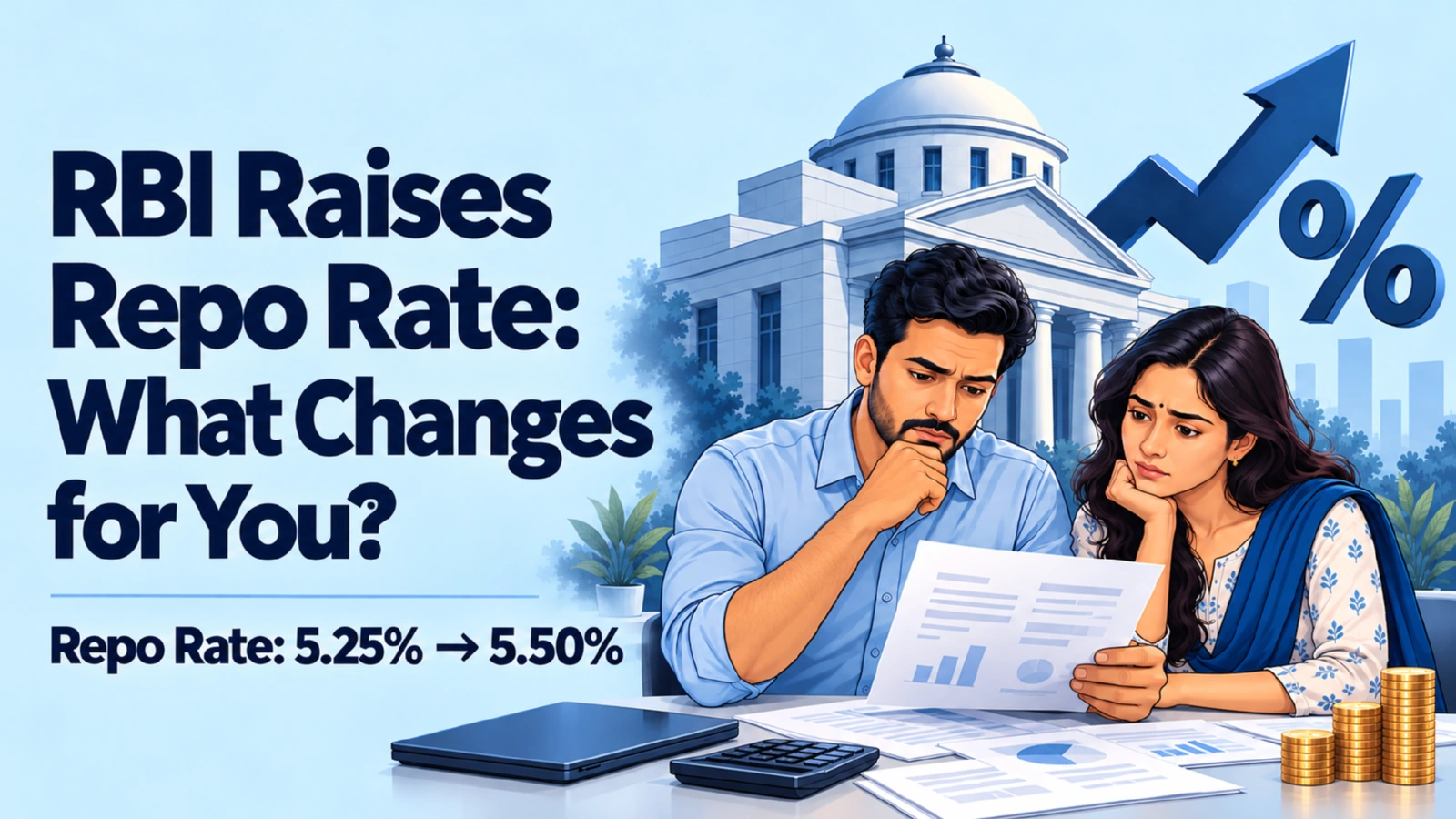 RBI Raises Repo Rate: What Changes for You?