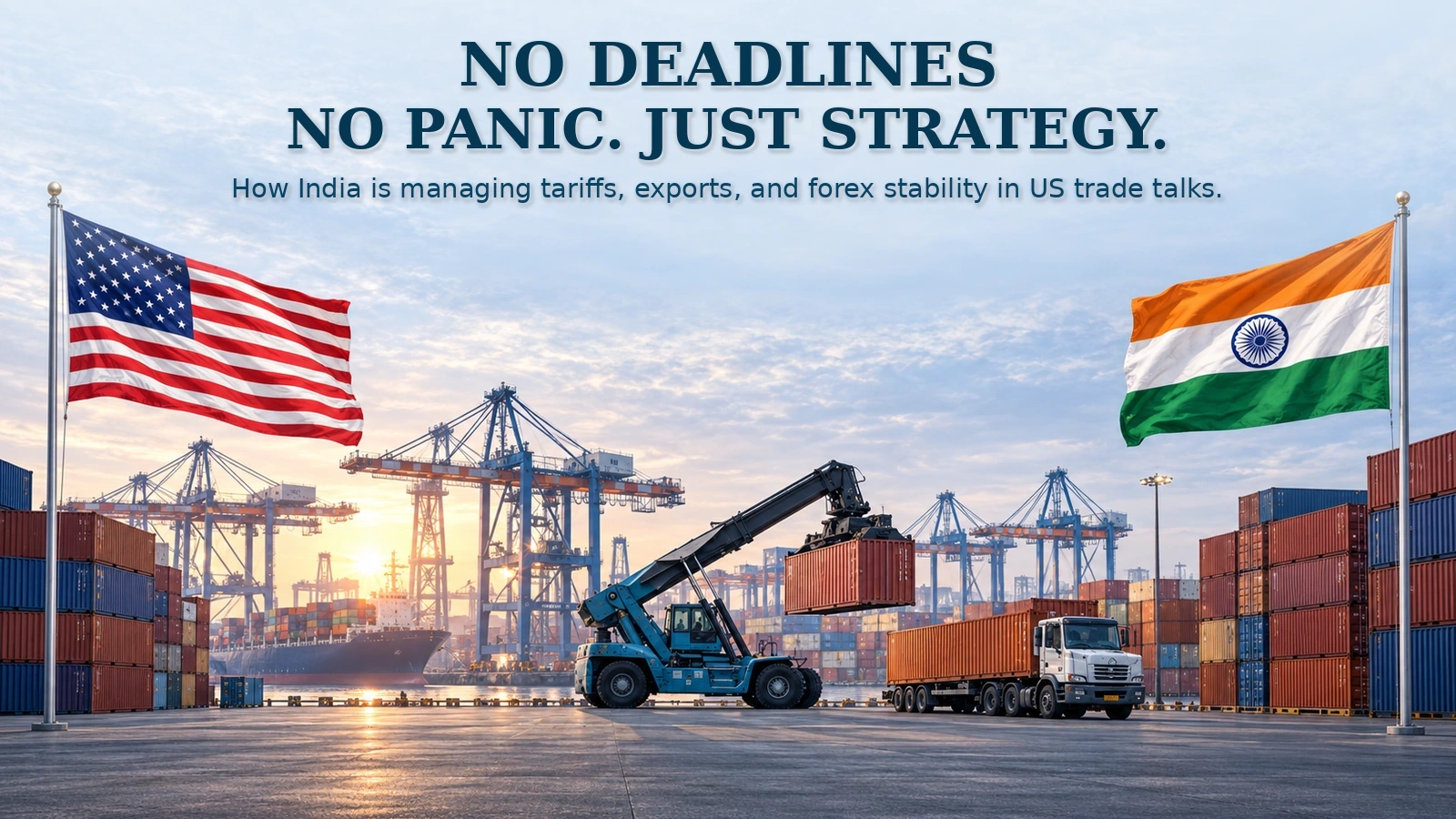 No Deadlines No Panic. Just Strategy.